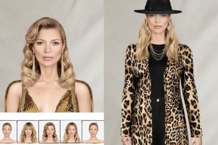 Styling Kate Moss in metaverse