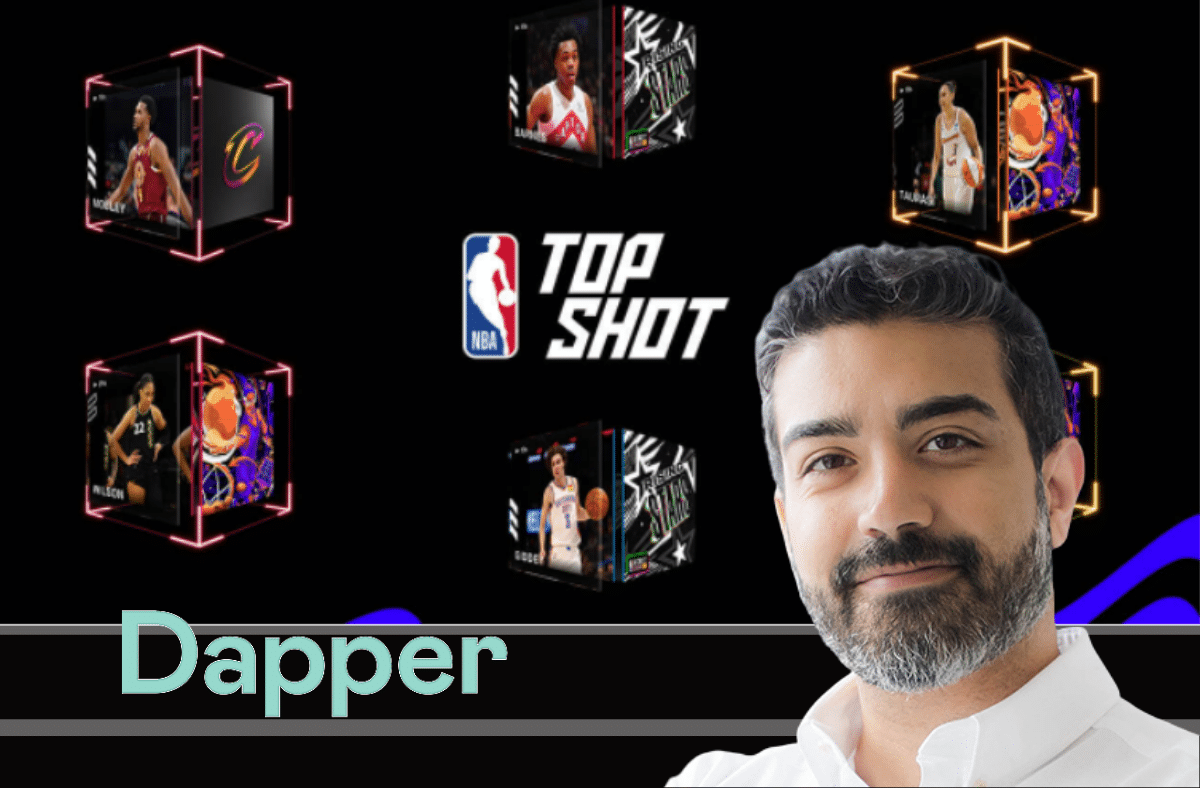 dapper labs nba top shot roham gharegozlou basketball nft examples