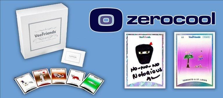 Image of VeeFriends and zerocool trading cards
