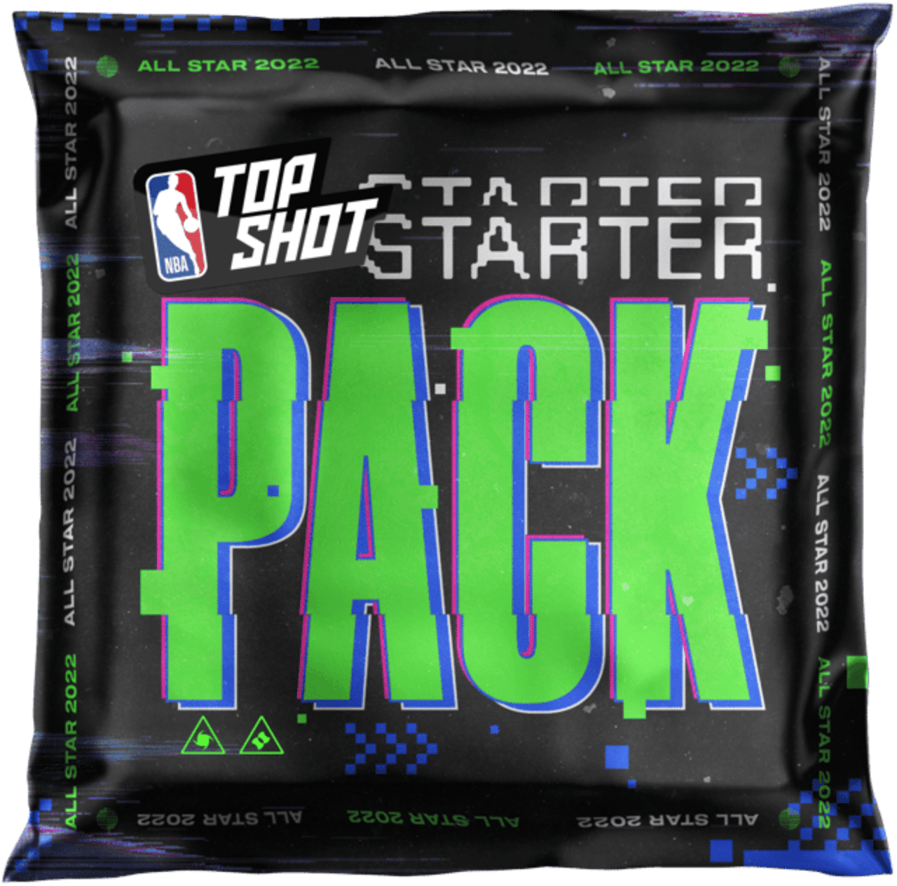 NBA Top Shot Starter Pack with basketball nft moments