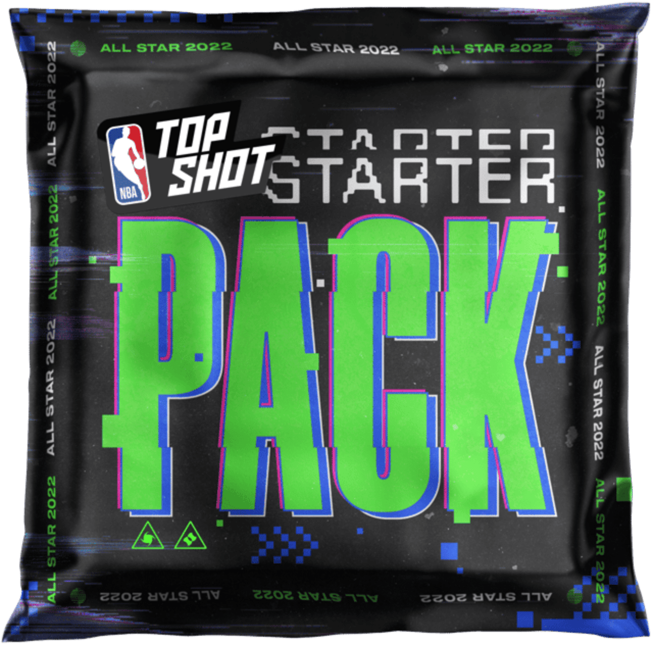 NBA Top Shot Starter Pack with basketball nft moments