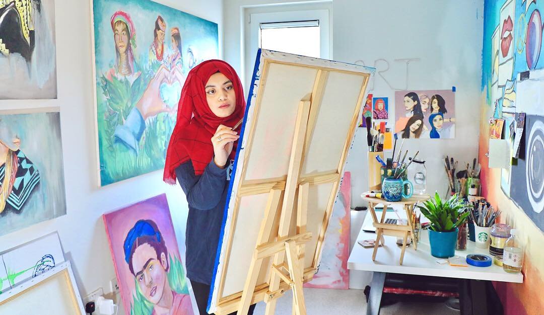 Artist Maliha Abidi