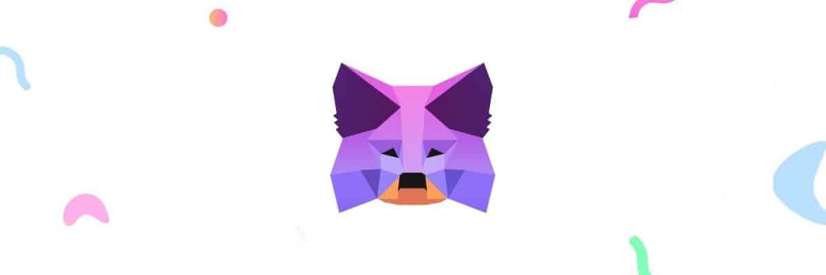 The picture depicts Metamask Logo during Apple pay integration