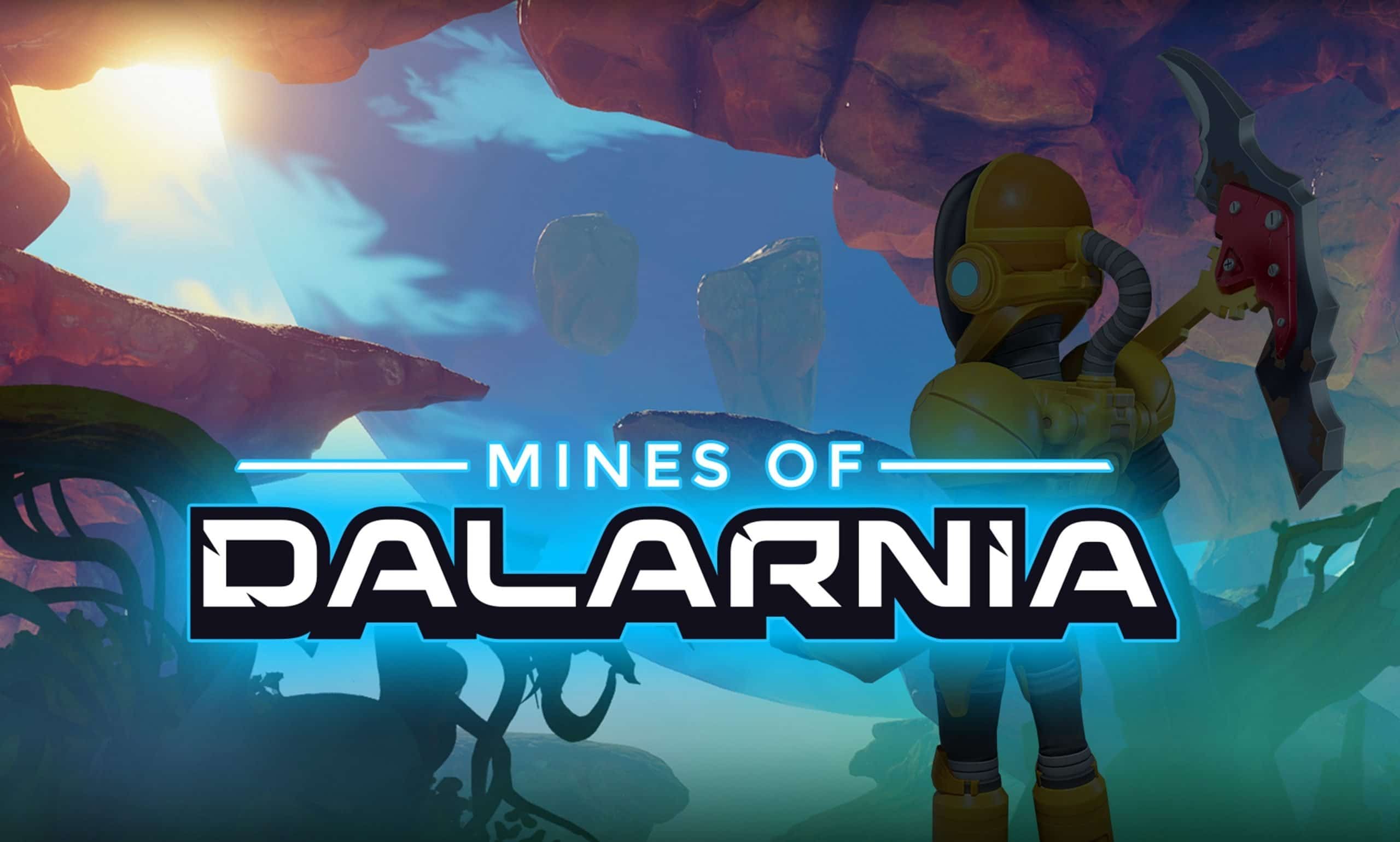 Mines Of Dalarnia blockchain game poster