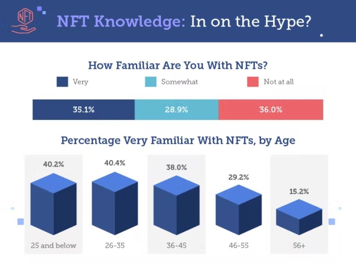 infographic from Privacy HQ's new nft survey