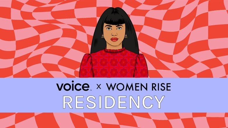 Voice x Women Rise NFT residency program