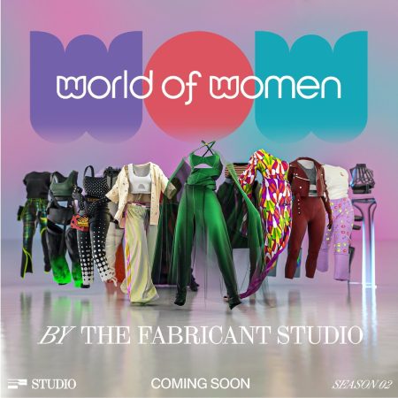 World of Women x The Fabricant metaverse 3D outfits