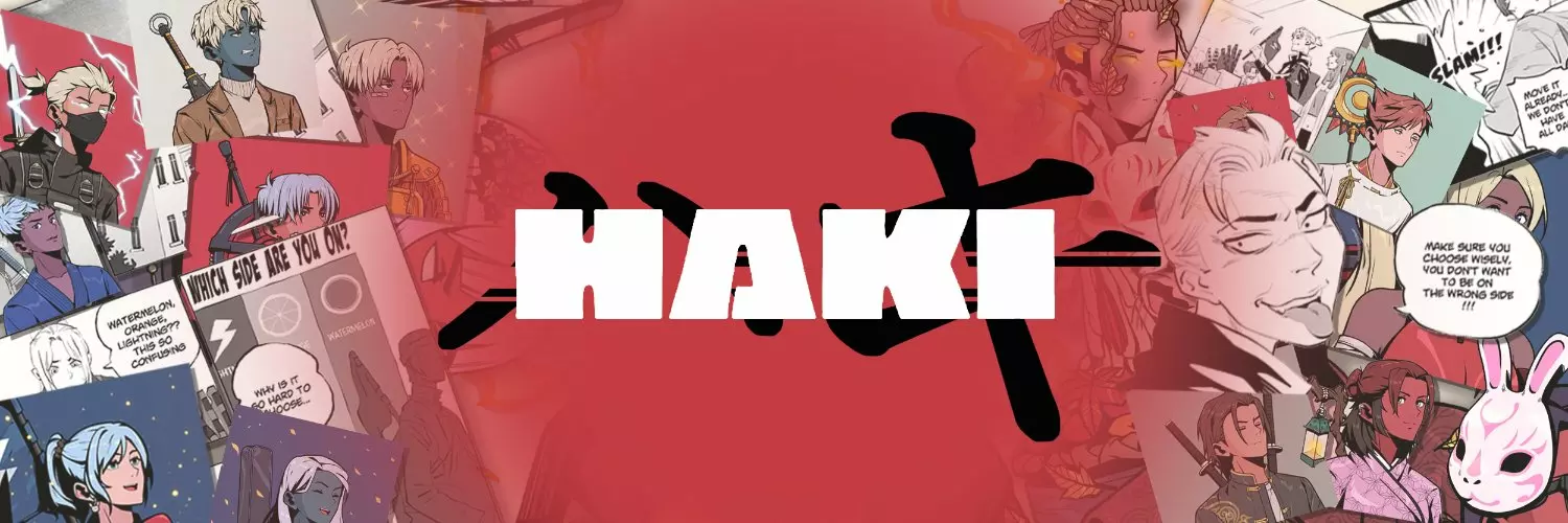 Haki anime NFT Twitter banner