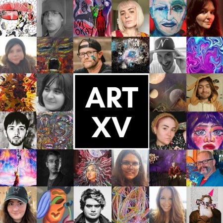Collage of ARTXV artists