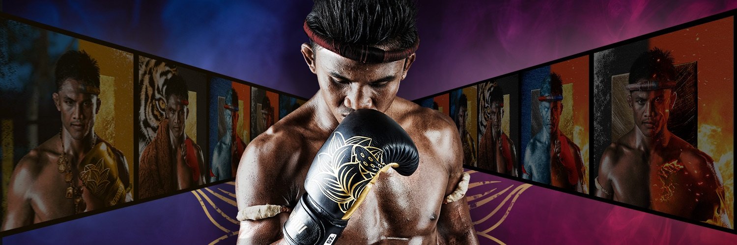 The picture shows Muay Thai legend Buakaw Banchamek and his upcoming NFT collection.