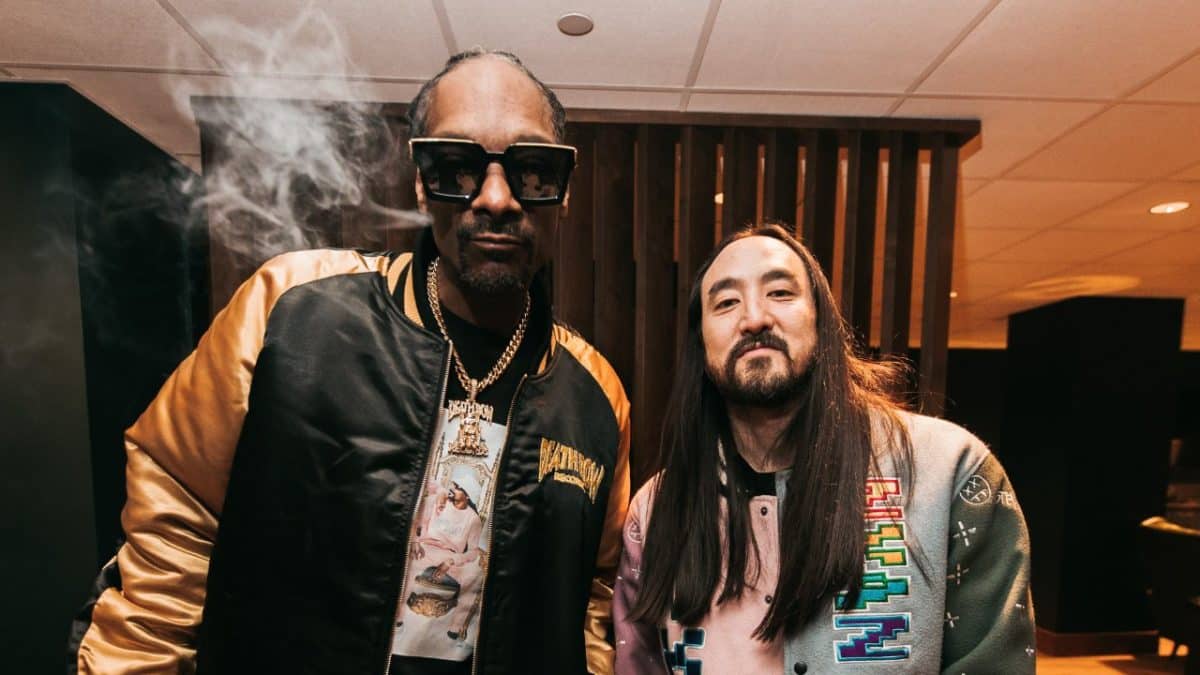 Snoop Dogg and Steve Aoki