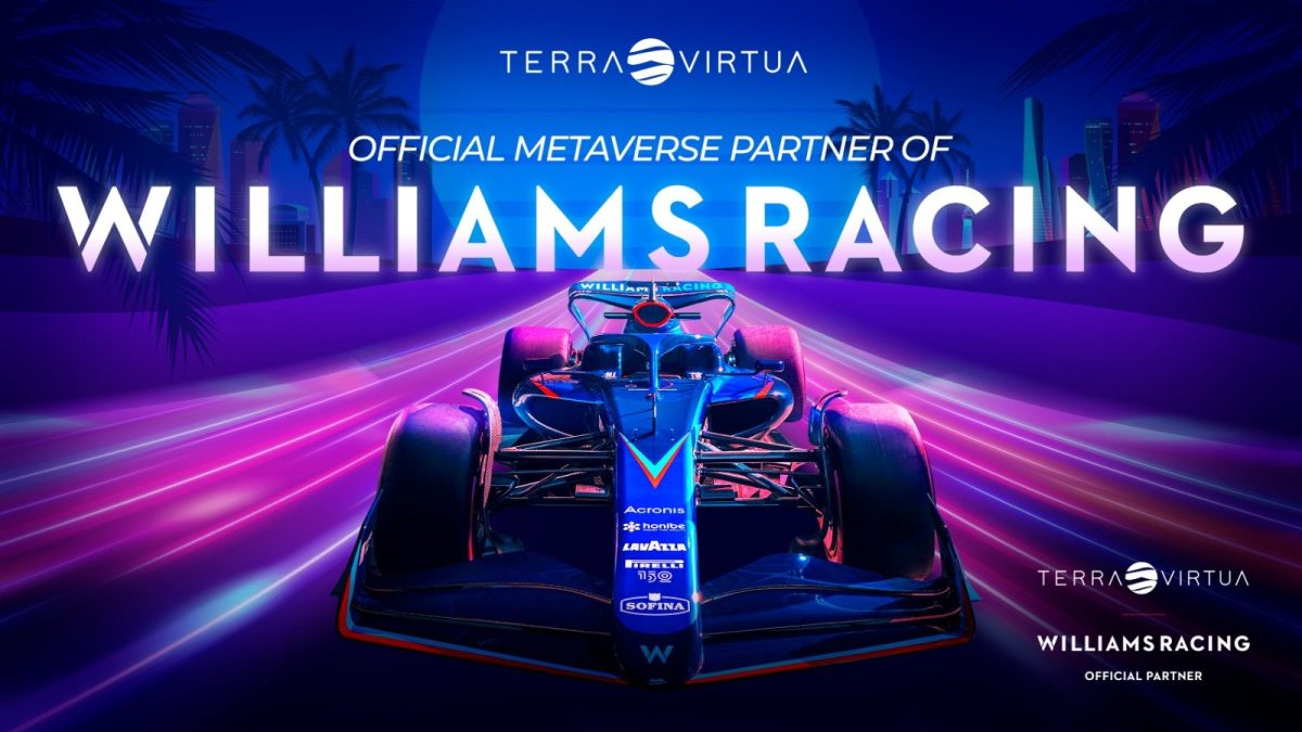 Terra Virtua Joins Williams Racing
