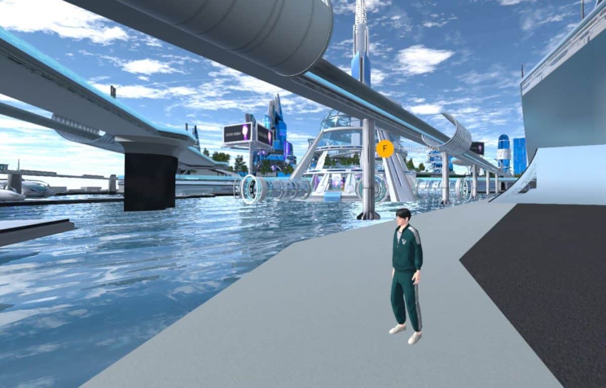 Image from the upcoming virtual world Metaverse from New Frontier