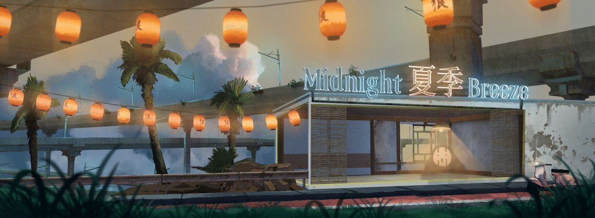 Midnight Breeze NFT Twitter banner collection