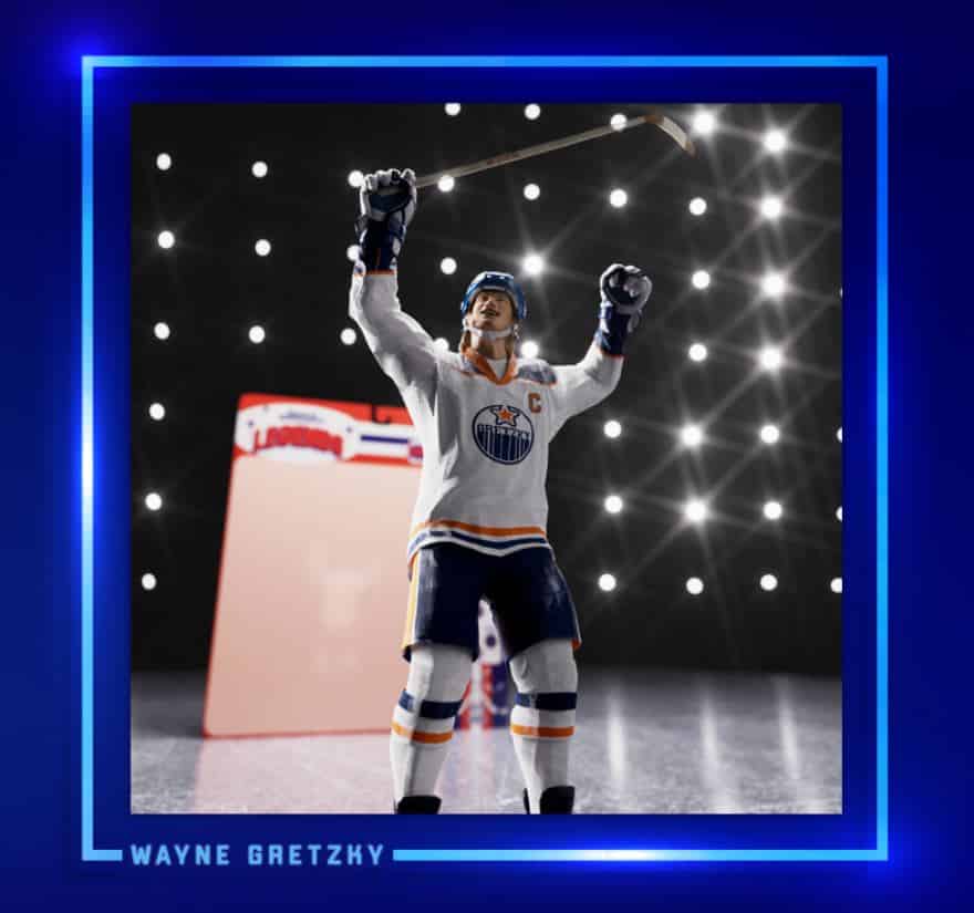 image of Wayne Gretzky NFT on ice