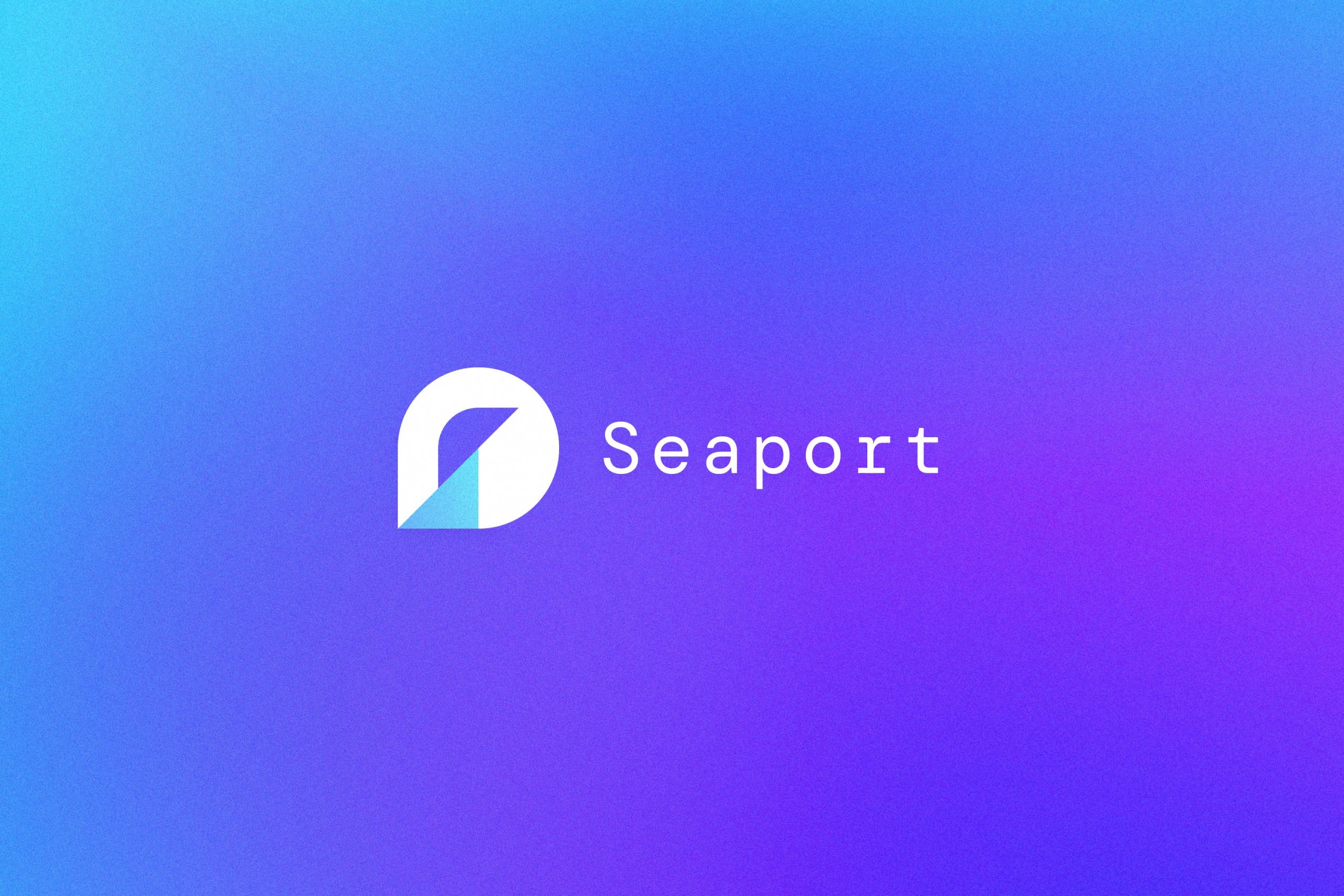The logo for OpenSea's Seaport Protocol
