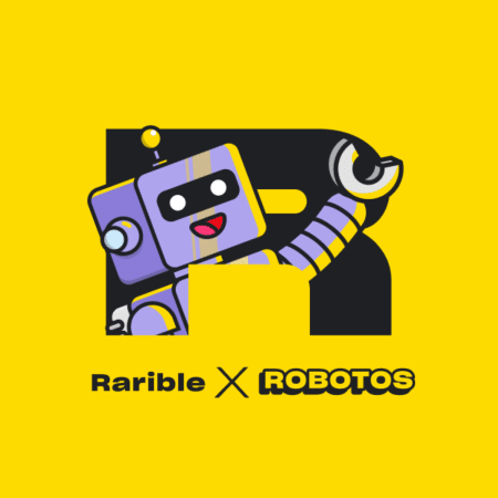 Rarible Robotos marketplace poster