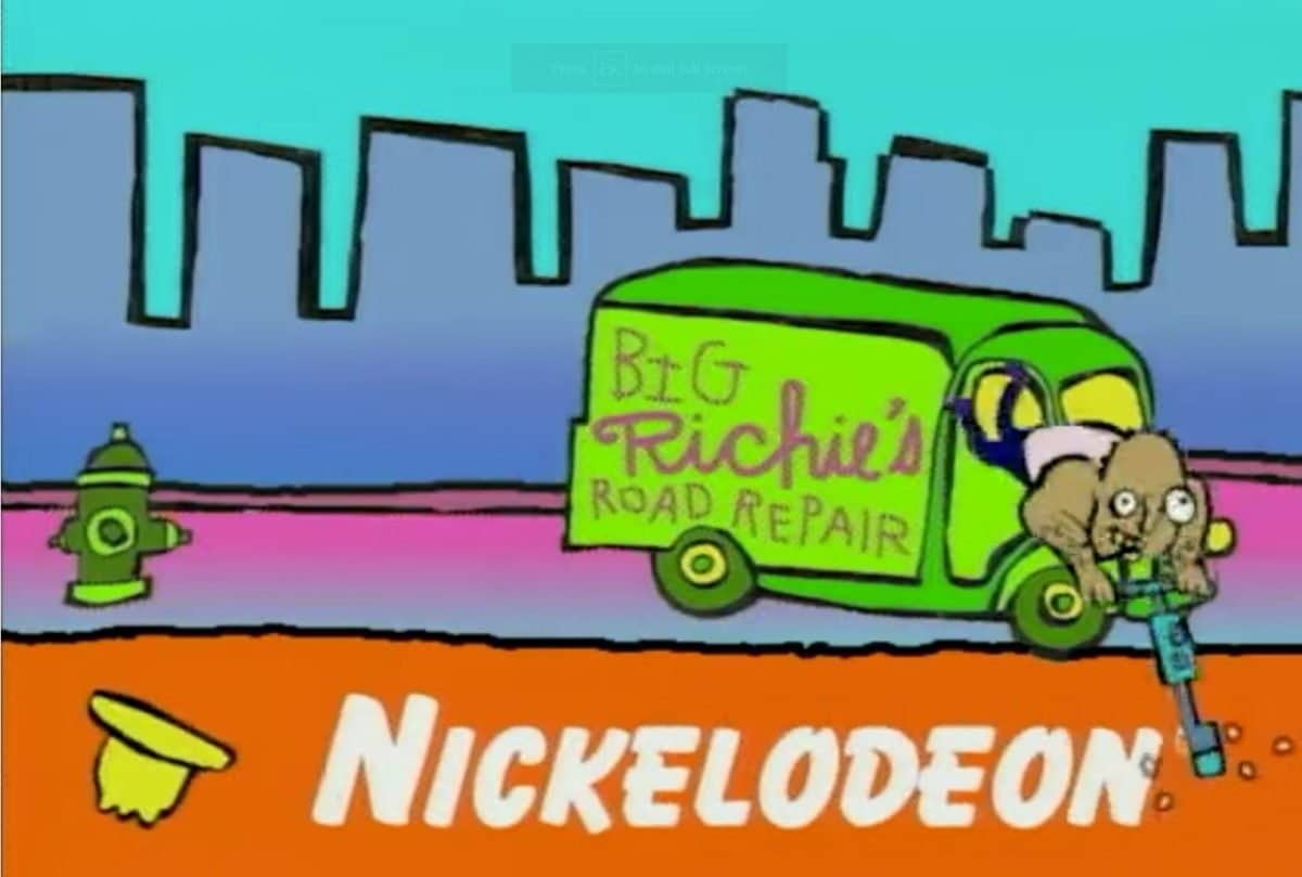 Nickelodeon NFT teaser featuring a 90s cartoon