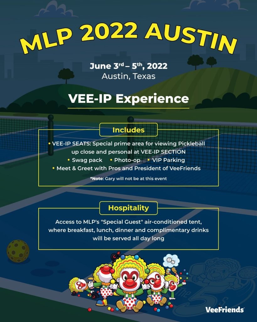 Image of the Pickleball poster by VeeFriends