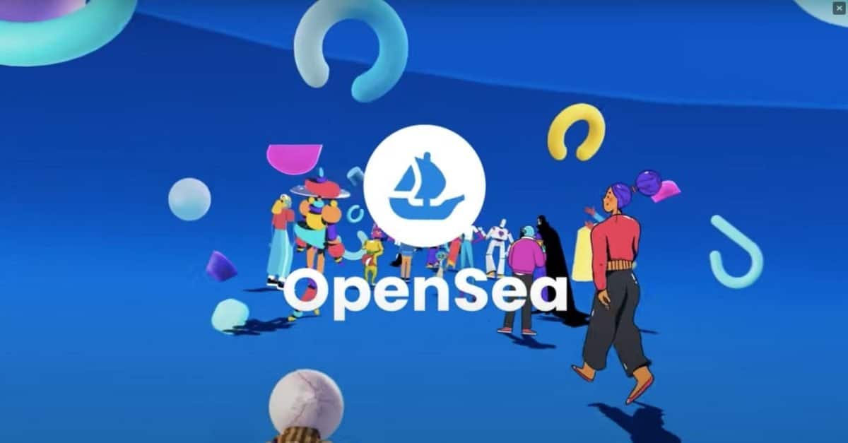 image of the official OpenSea logo