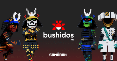 The Sandbox Bushidos NFT poster