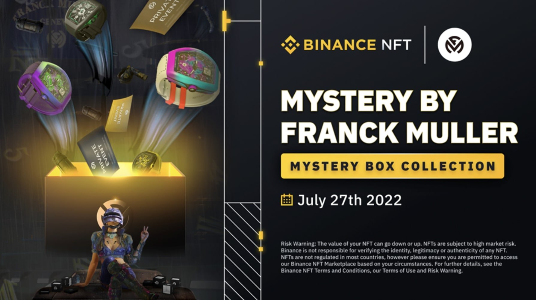 Franck Muller x Binance NFT collection