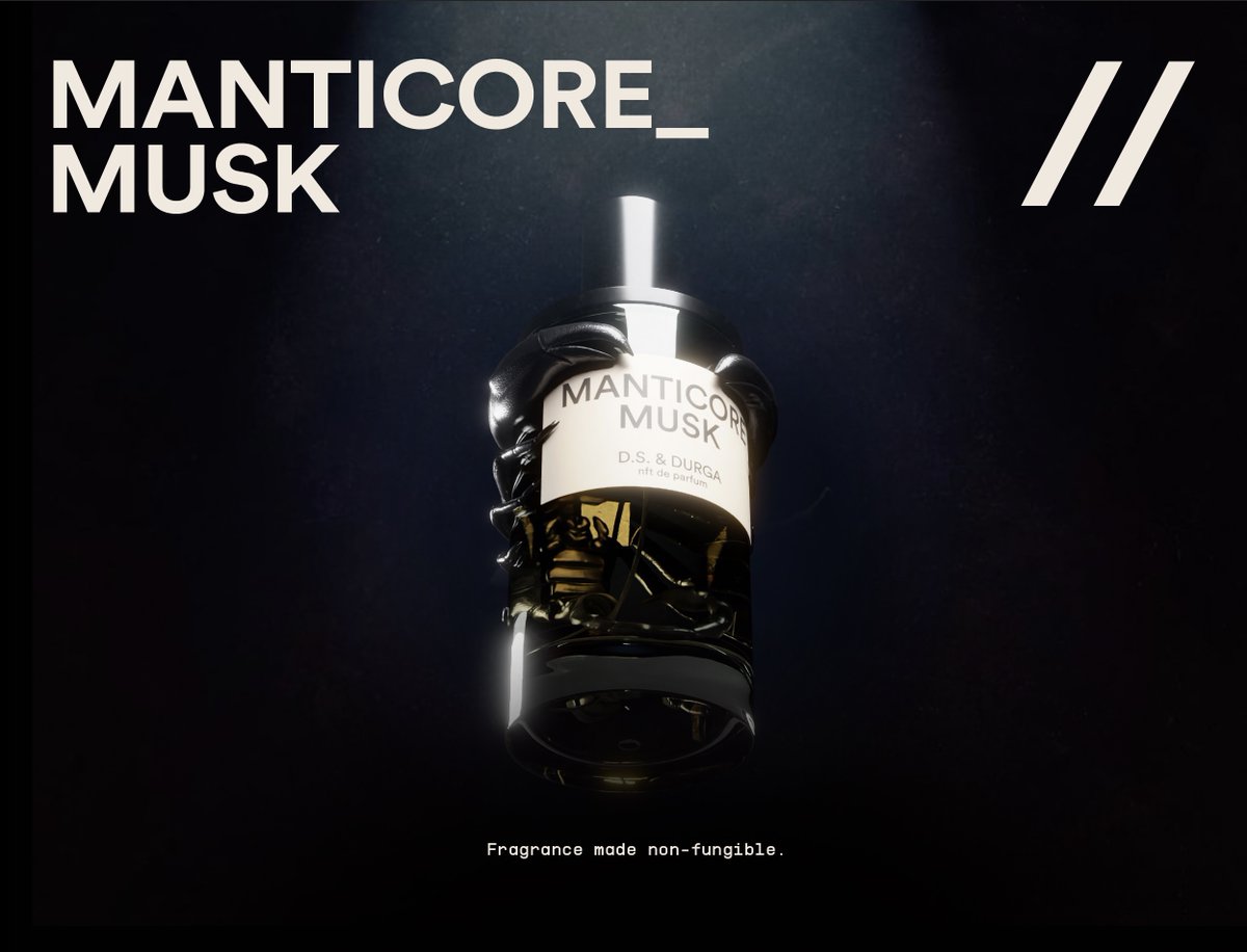 FVCKRENDER and DS & Durga's Maticore Musk perfume NFT