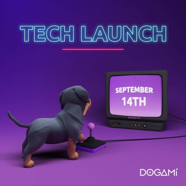 Dogamí Tech Launch poster as seen on Twitter