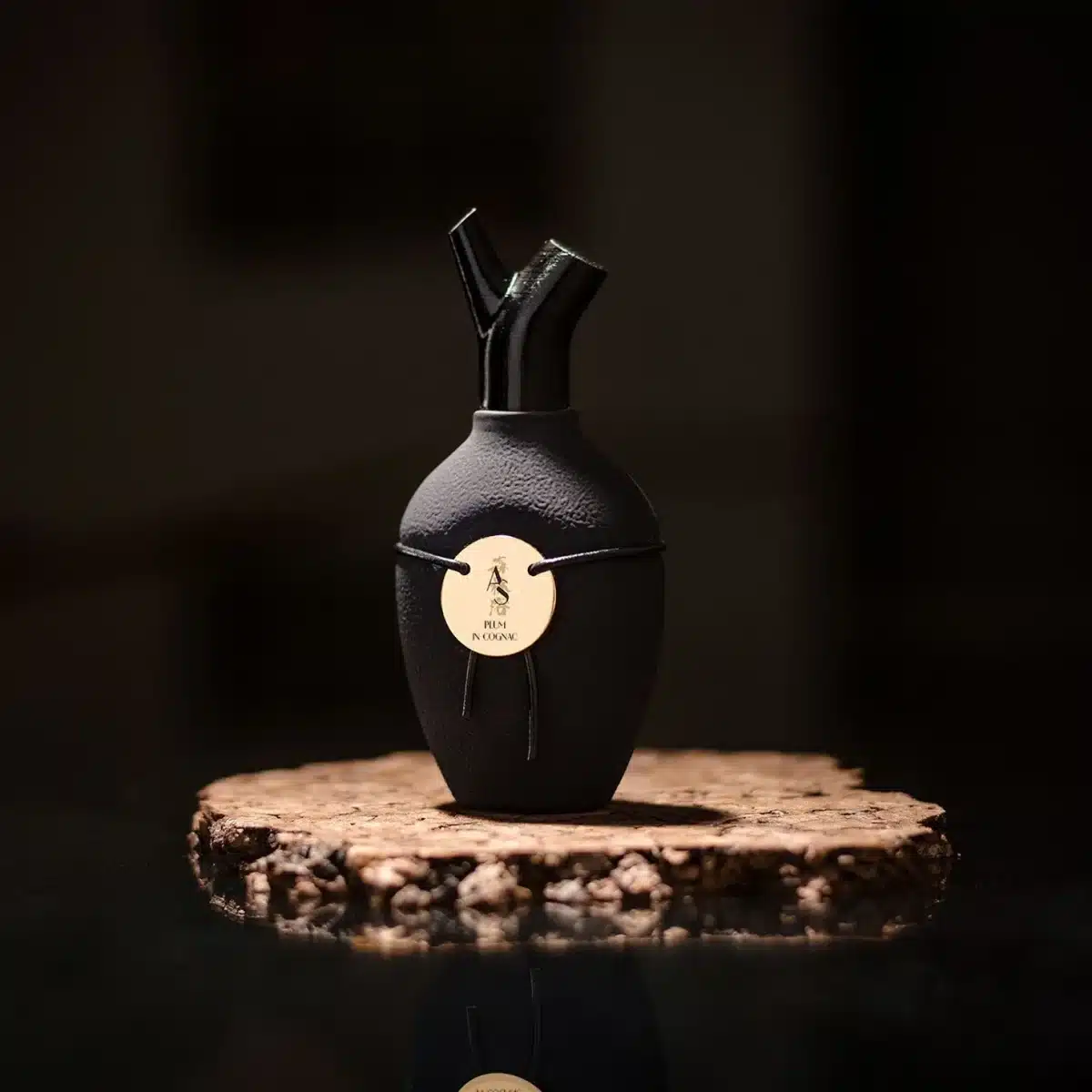 Wooden black fragrance bottle NFT perfumes