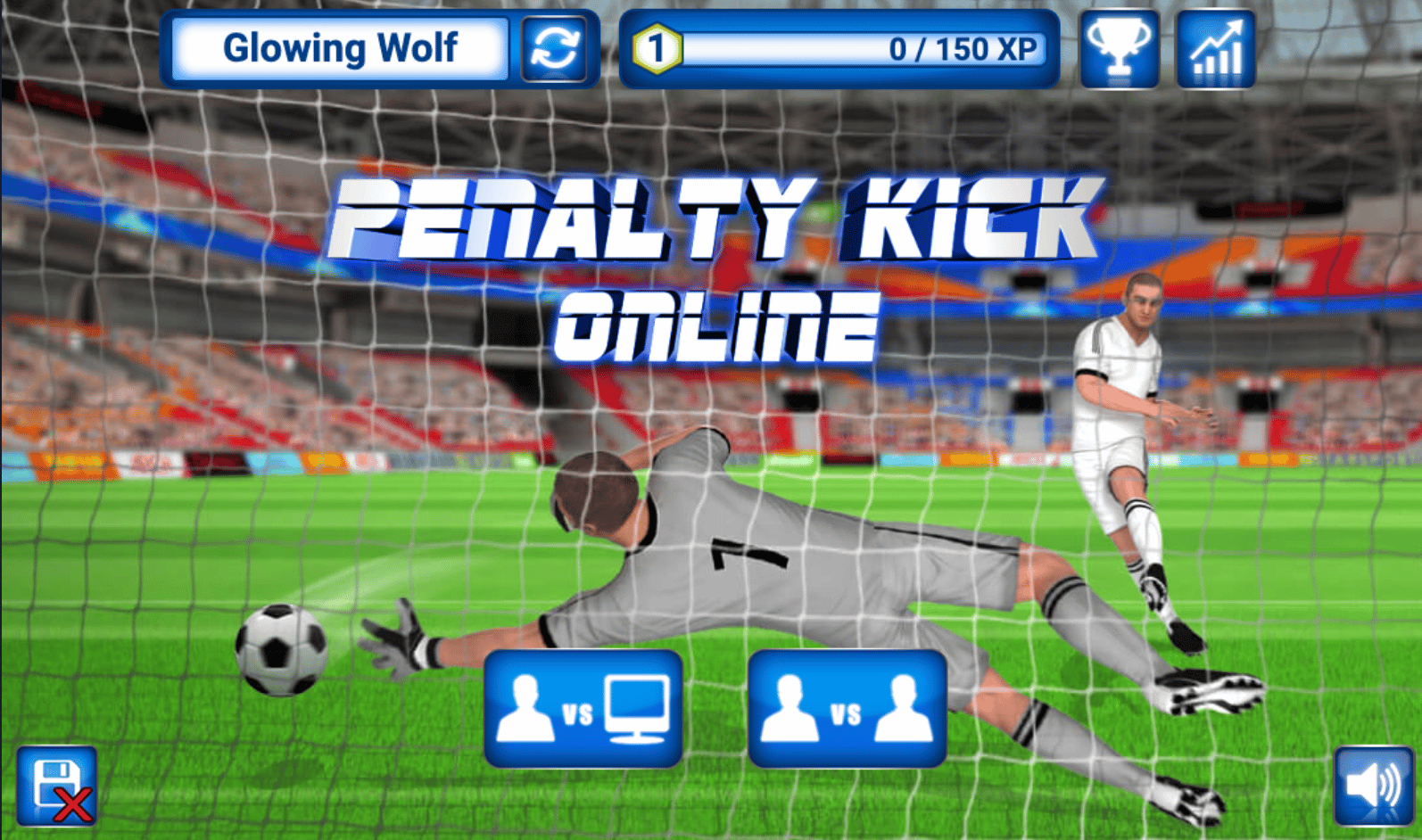 Image of Penalty kick online a 2 player unblocked game