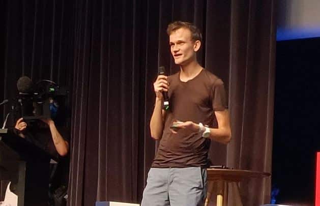 image of Vitalik Buterin who recently discussed about stealth NFTs