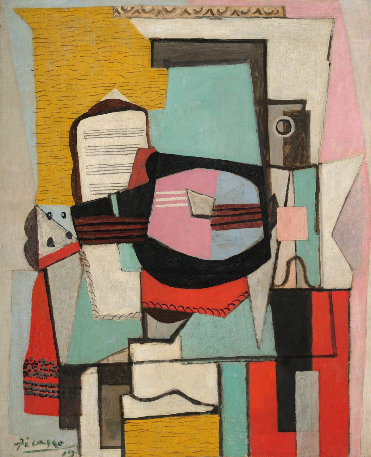 Pablo Picasson artwork Guitare sur une table MoMA NFT