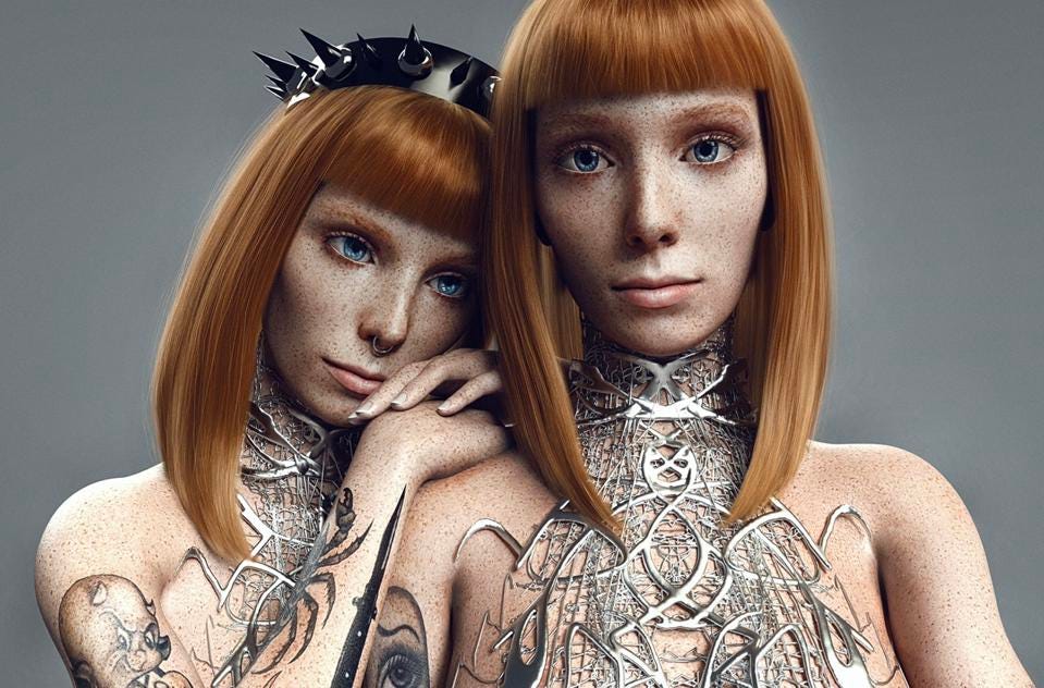 Fly twins are one of the models whose avatar were created by this new division.