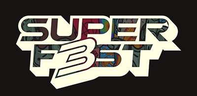 digital logo of SUPERF3ST