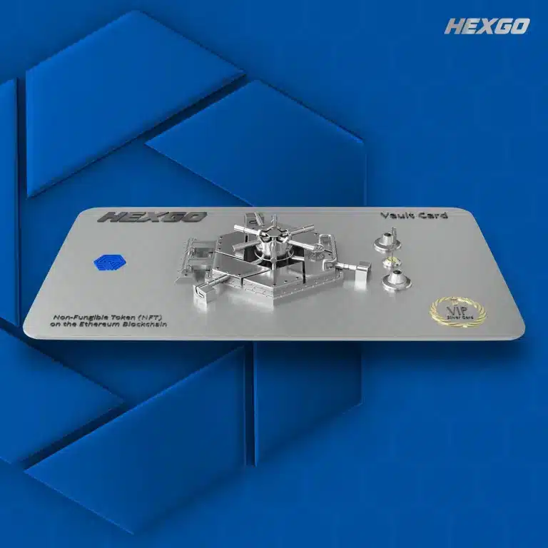 HEXGO NFT silver vault card