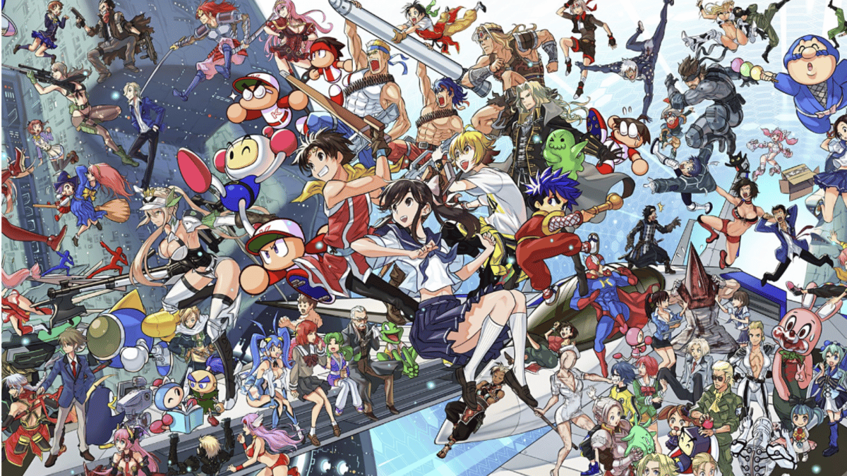 Una imagen de los personajes del juego de los estudios Konami Gaming