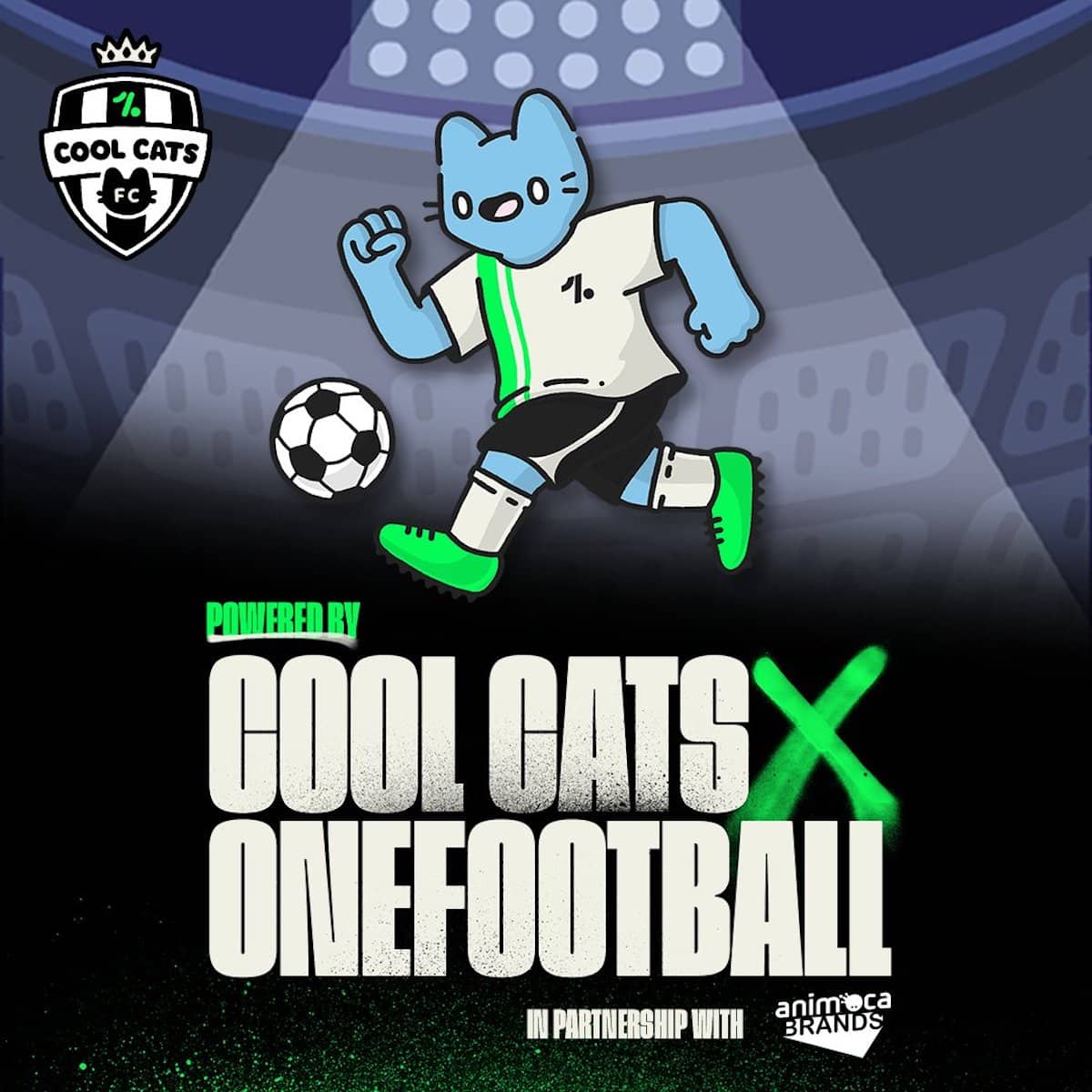 Cool Cats Animoca Brands and OneFootball Launch Cool Cats FC