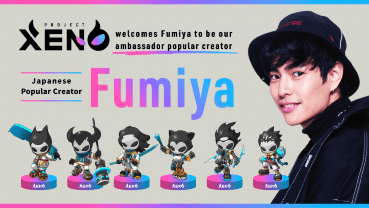 Japanese Youtuber Fumiya has been appointed as Project XENO’s ambassador for Southeast Asia.