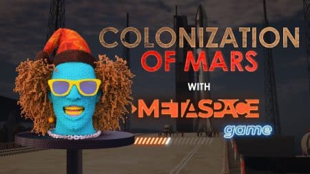 voxelcrazyheads colonization of mars banner