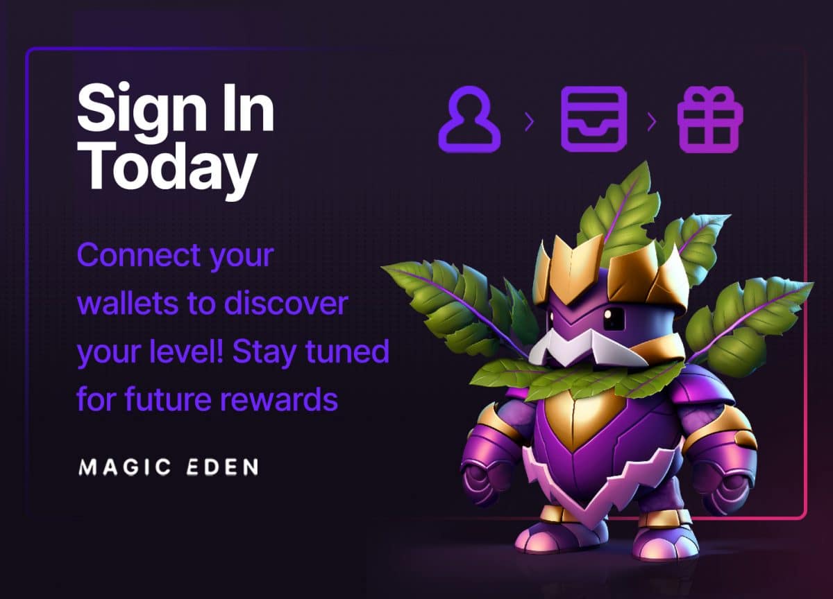 Magic Eden rewards program was officially announced on Twitter