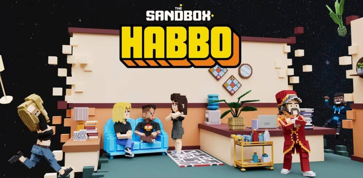 Official partnership between Habbo Hotel and The Sandbox