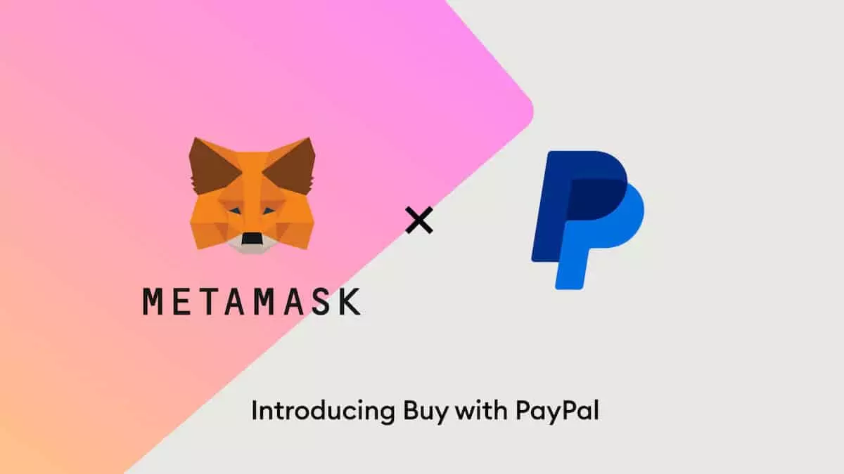 PayPal et MetaMask