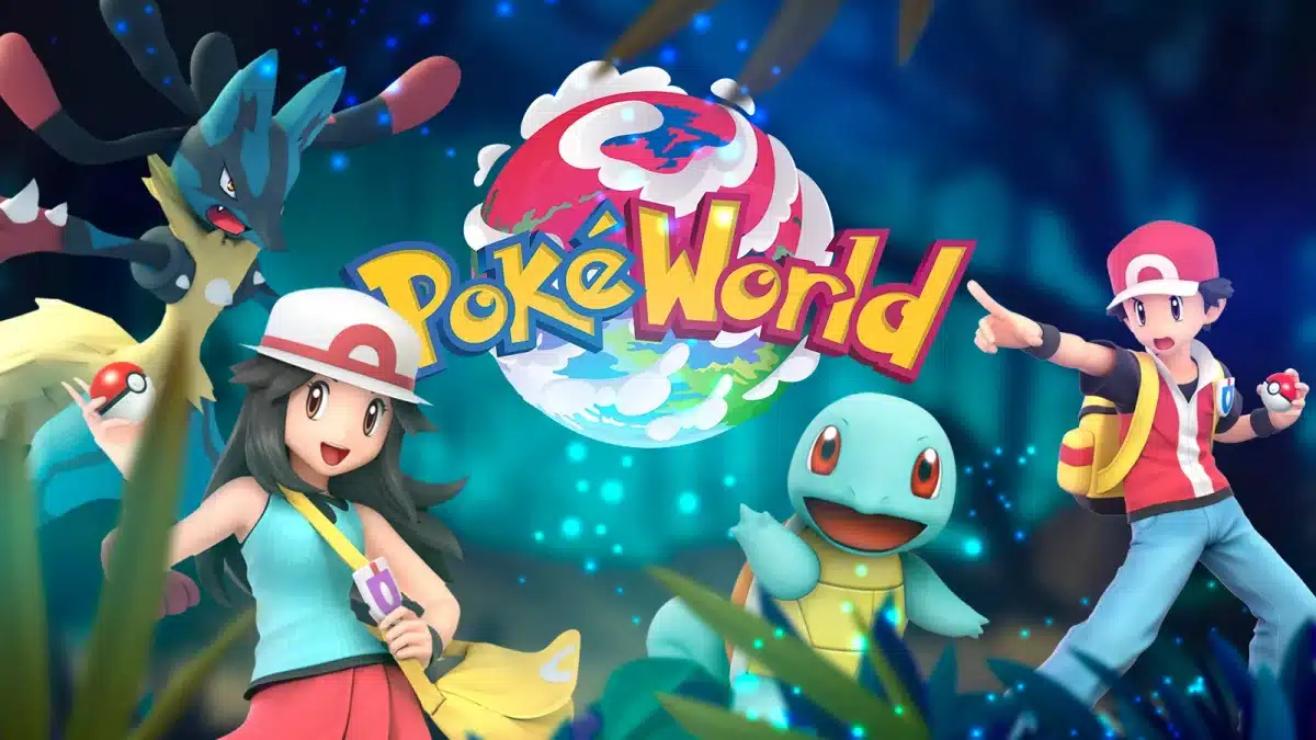 Pokéworld, a play-to-earn game featuring Pokémon NFTs.