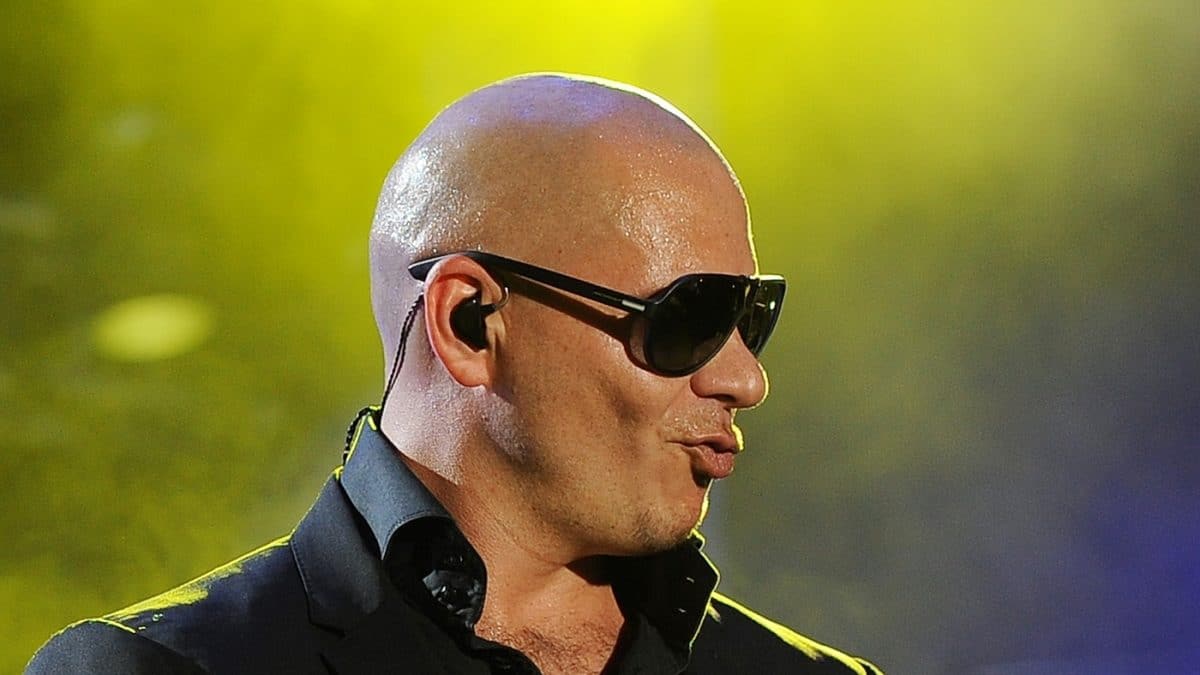 An image of Grammy Award winning singer Pitbull, who is also on the Unitea board of directors team.