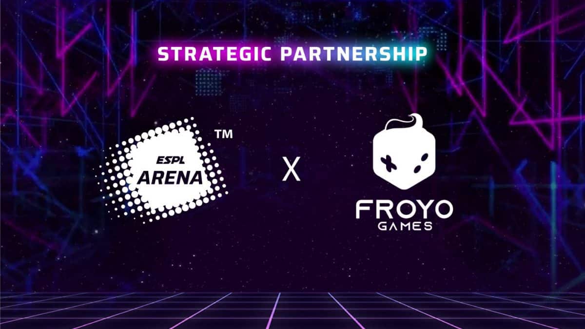 ESPL Arena partners with Froyo Games for their new web3 platform.