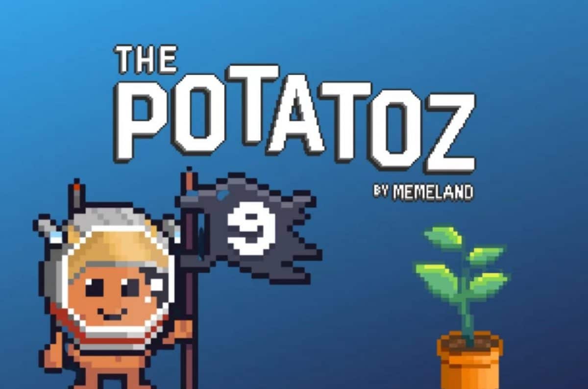 El Potatoz se presentó con éxito ante Memeland Captainz Mint.