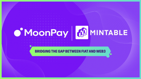 Moonpay and Mintable partnership announcement image