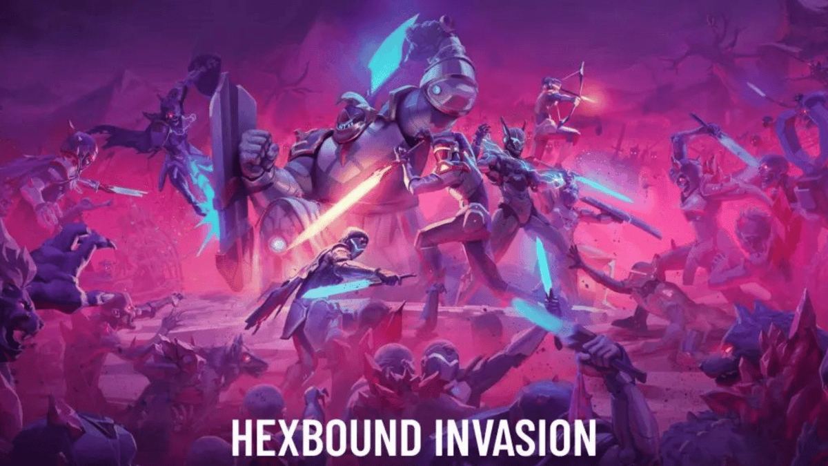 an official Skyweaver hexbound invasion poster