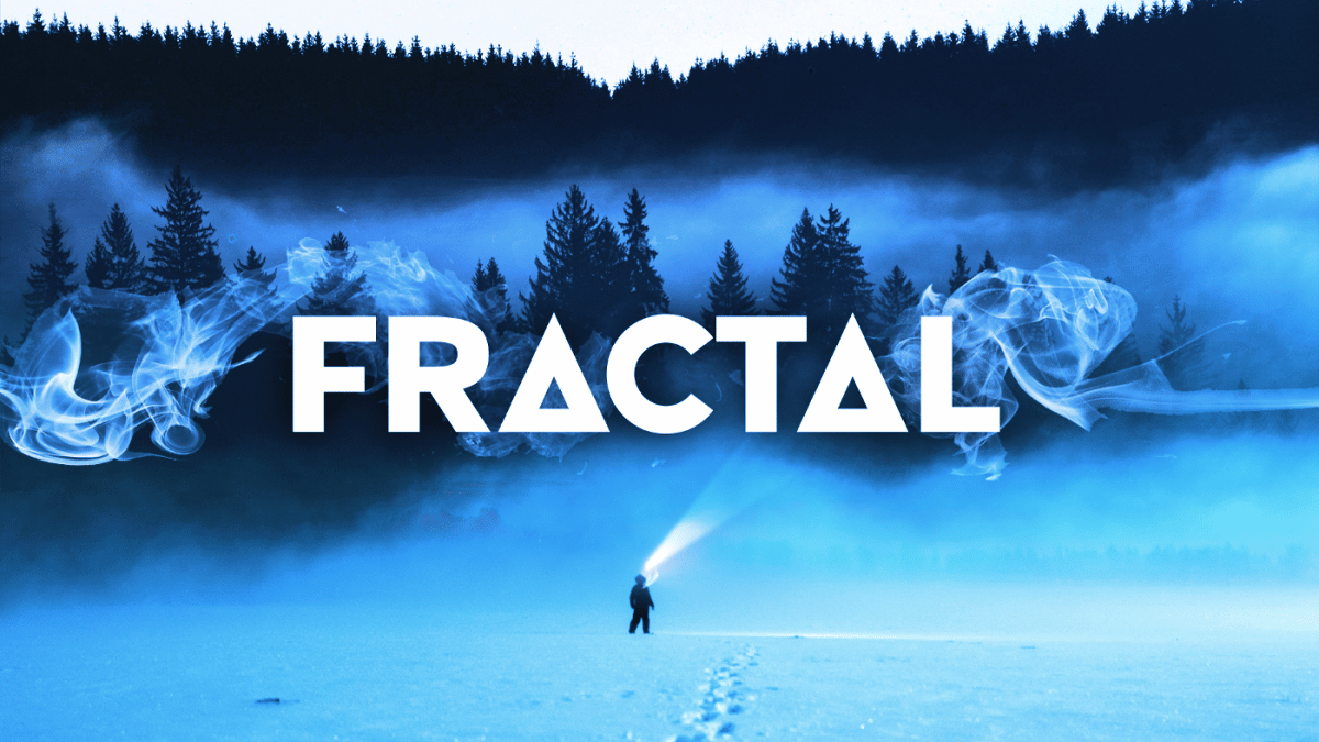 A man stands in a snowy field in support of the Fractal expansion to Polygon Network.