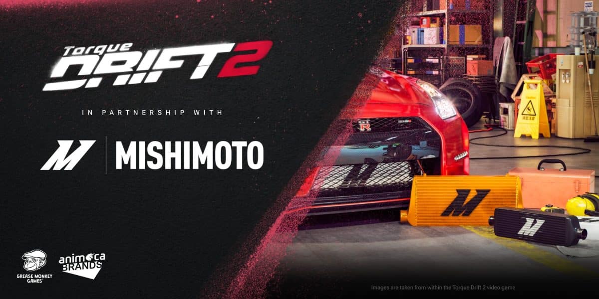 Mishimoto Teams Up with Grease Monkey Games for Torque Drift 2